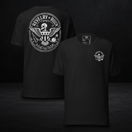 Eagle Bomb and Beer III Classic Distressed T-Shirt