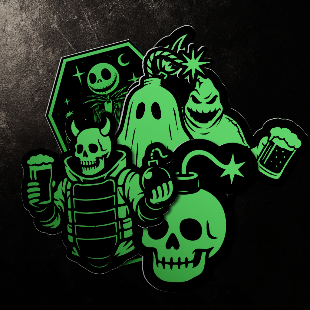 Glowjobs for Days - 5 Sticker Combo (Free Shipping)