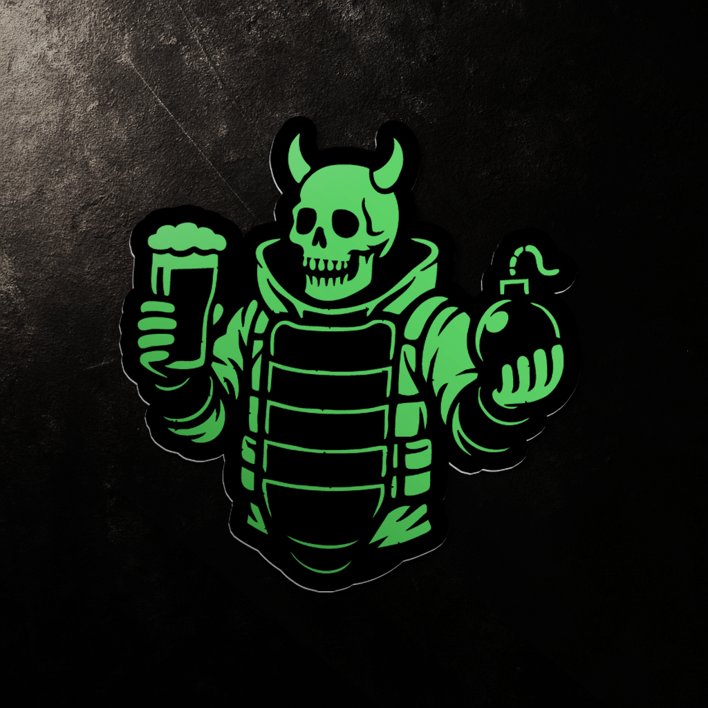 Glowjob - Murphy 2.5" Sticker