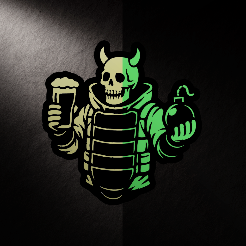 Glowjob - Murphy 2.5" Sticker