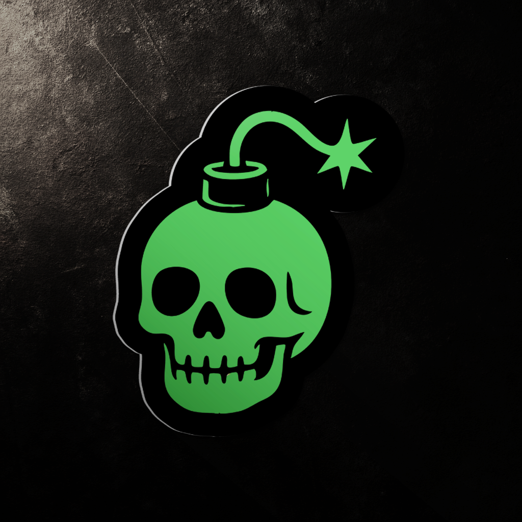 Glowjob - Head 2.5" Sticker