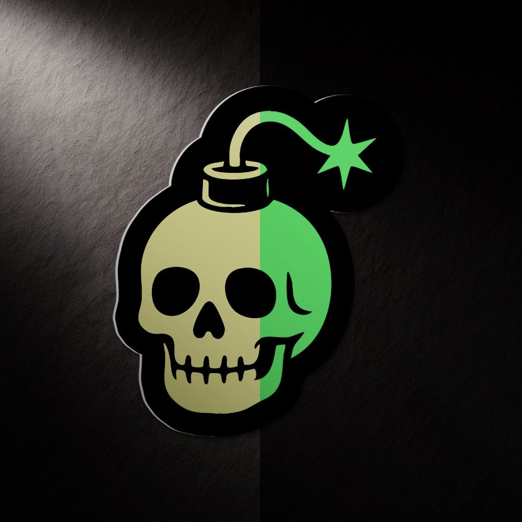 Glowjob - Head 2.5" Sticker