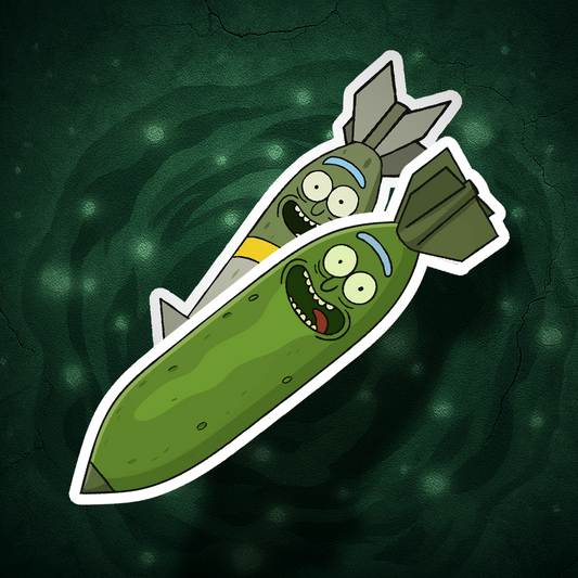 Picklebomb 3" Sticker Combo Pack (Free shipping)