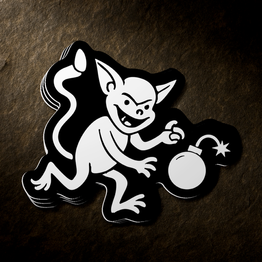 The Bomb Gremlin - 2.5" Sticker (Free Shipping)