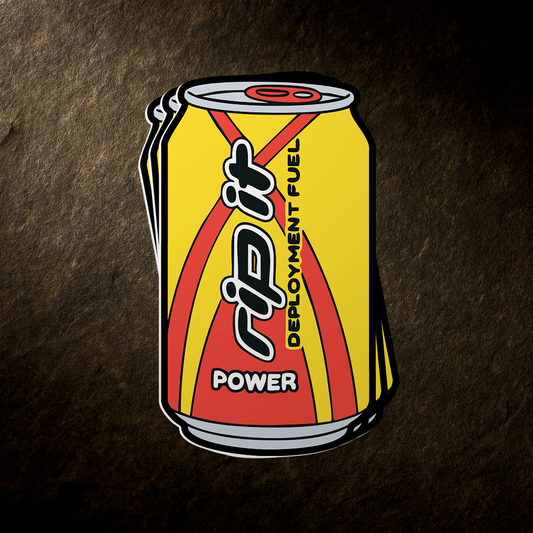 Rip It Deployment Fuel - 2.5" Sticker (Free Shipping)